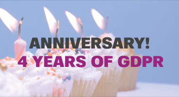 4 years GDPR