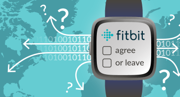 Fitbit - Agree to data transfers or leave